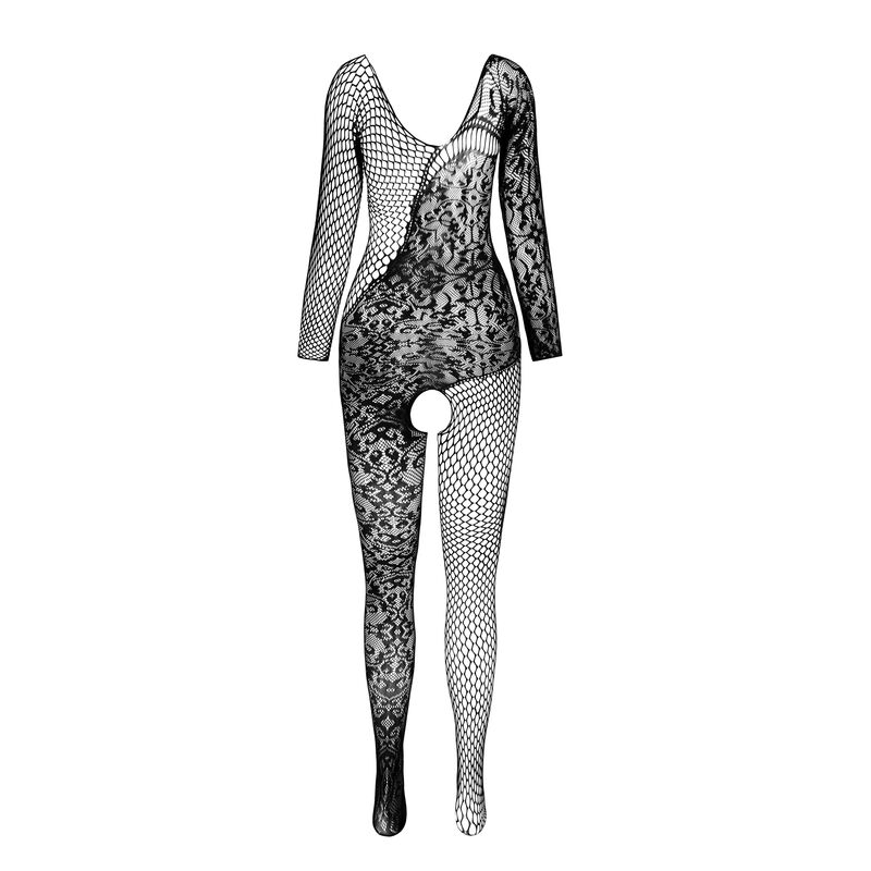 PASSION - BS 107 BODYSTOCKING BLANC TAILLE UNIQUE – Image 3