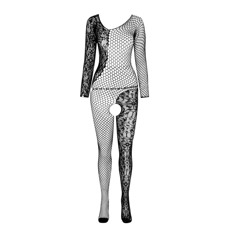 PASSION - BS 107 BODYSTOCKING NOIR TAILLE UNIQUE – Image 4