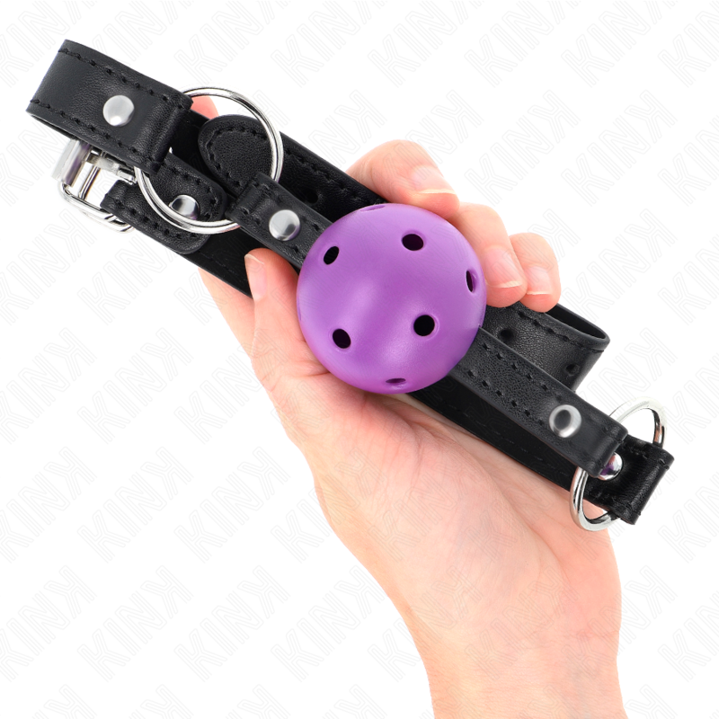 KINK - BALLE CREUSE DURE VIOLET 4,5 CM BAG 63,5 X 2 CM – Image 4