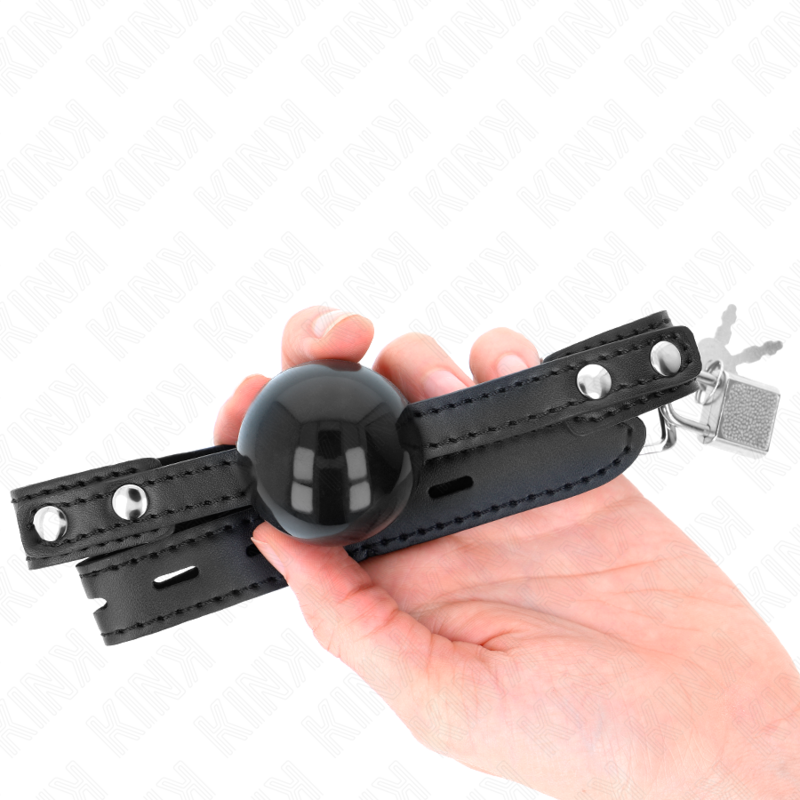 KINK - BALLE TPE SOUPLE 4 CM GAG MODÈLE 3 60 x 2 CM RÉGLABLE 37-52 CM – Image 4