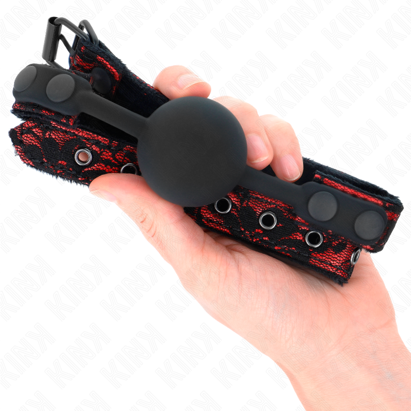 KINK - BOULE SILICONE SCANDALE 4 CM GAG MODÈLE 1 65 x 2 CM – Image 4