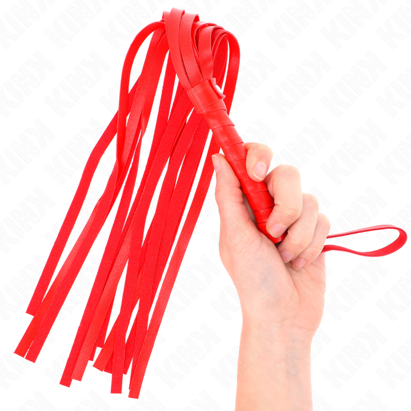 KINK - FOUET SIMPLE ROUGE 45 CM – Image 2