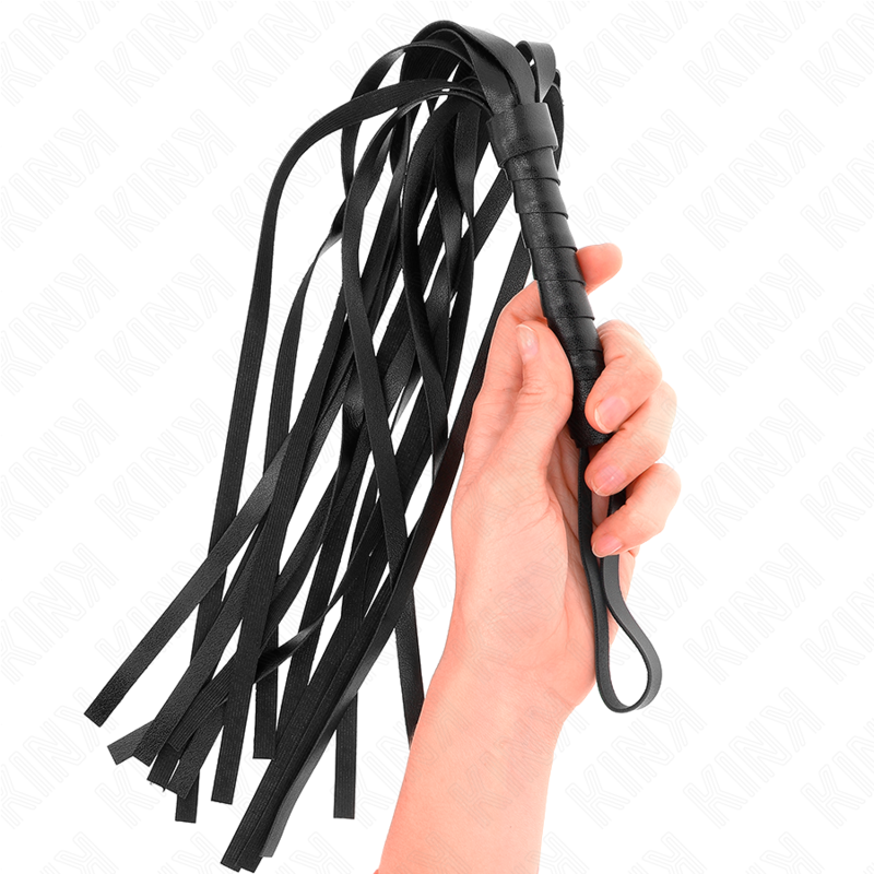 KINK - FOUET SIMPLE NOIR 45 CM – Image 2