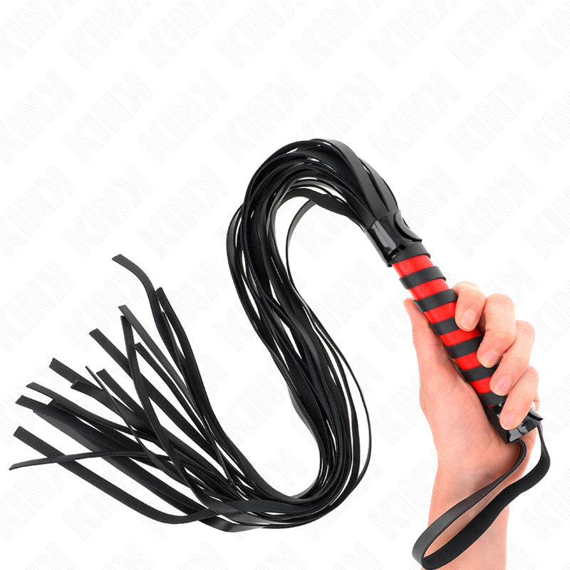 KINK - FOUET LONG RAYÉ 70 CM – Image 4