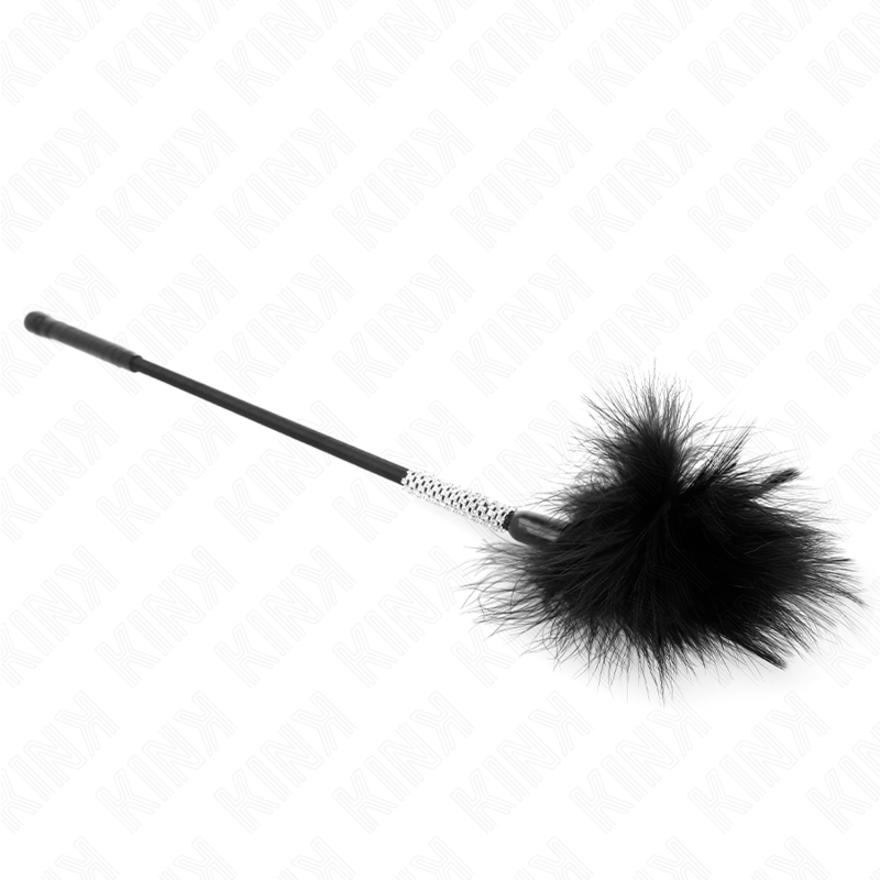 KINK - PLUMES CHACOUILLES AVEC MANCHE STRASS 50 CM – Image 2