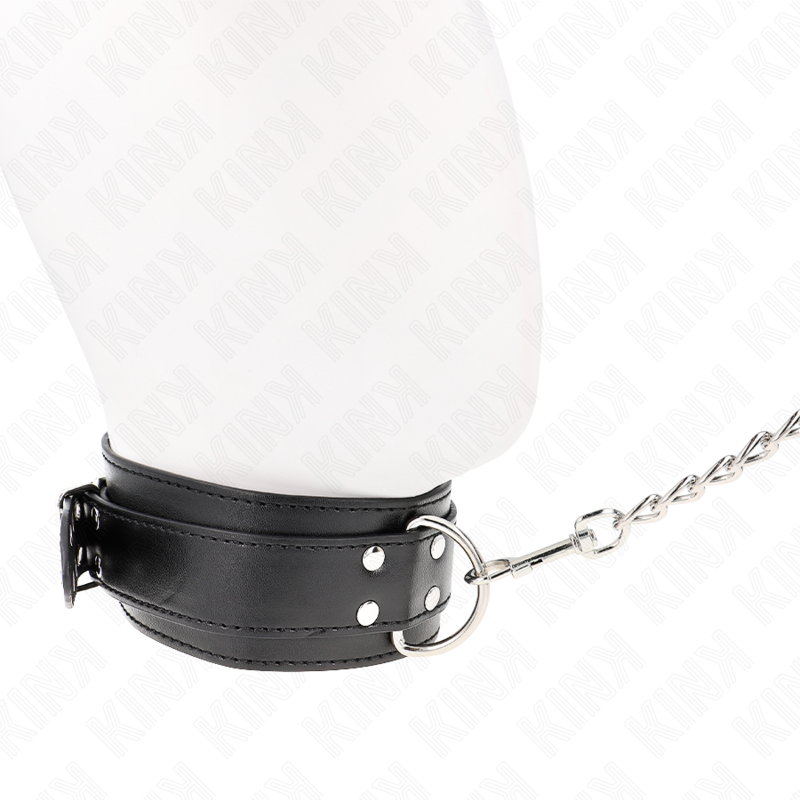 KINK - COLLIER AVEC BRACELET 65 CM BOUCLES ARGENT RÉGLABLES 33-46 CM X 5,5 CM – Image 3