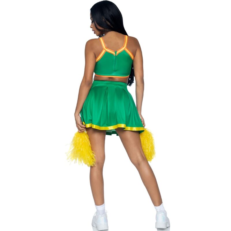 LEG AVENUE - COSTUME POM-POM GIRLS VERT M/L – Image 2