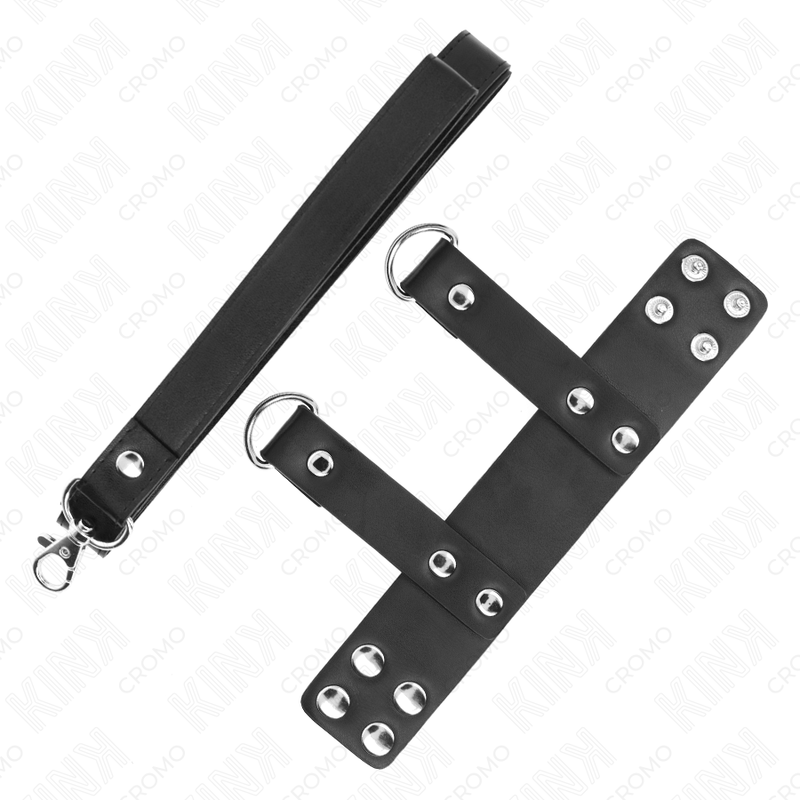 KINK - ANNEAU PÉNIS AVEC SANGLE EN CUIR RÉGLABLE – Image 4