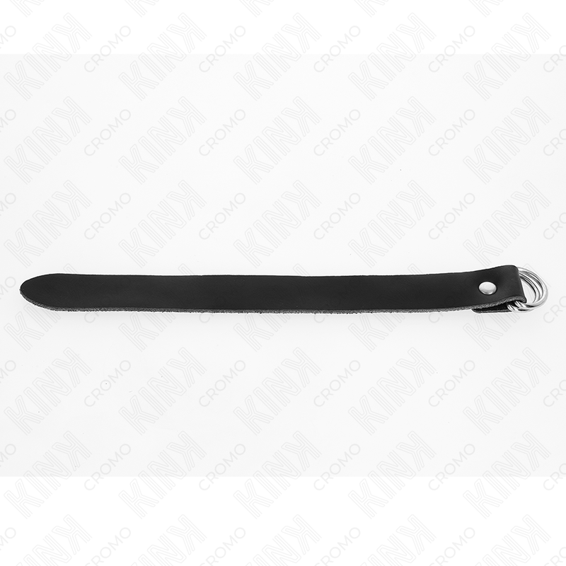 KINK - ANNEAU PÉNIS EN CUIR AVEC FERMETURE À PRESSION 22 X 2 CM – Image 5