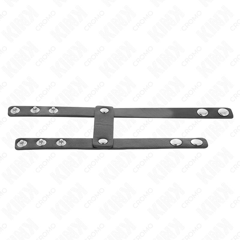KINK - ANNEAU PÉNIS DOUBLE EN CUIR RÉGLABLE – Image 6