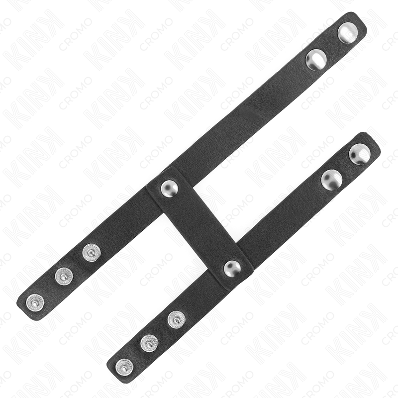 KINK - ANNEAU PÉNIS DOUBLE EN CUIR RÉGLABLE – Image 8