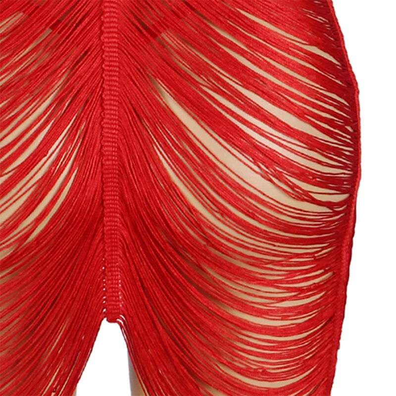 SUBBLIME - 954253 ROBE À BRETELLES + STRING ROUGE L/XL – Image 5