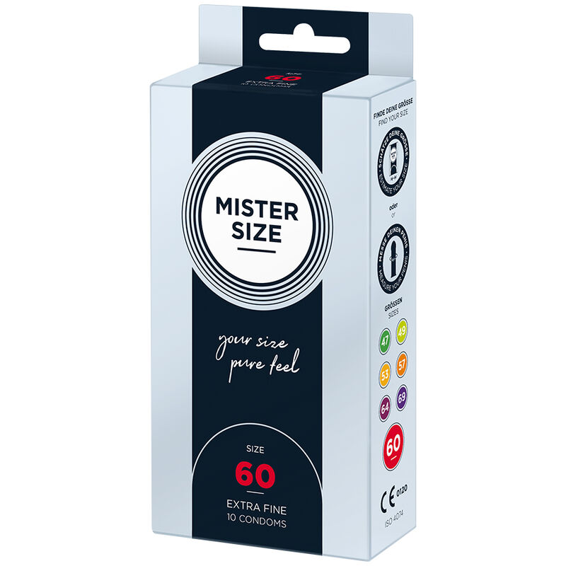 MISTER SIZE - PRÉSERVATIF TAILLE XL 60 MM (10 UNITÉS) – Image 2