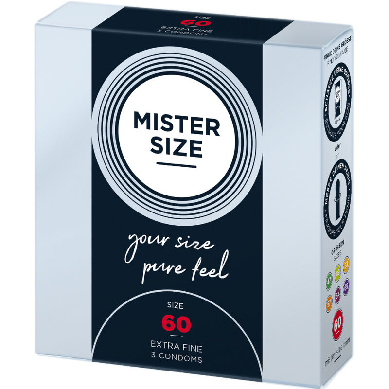MISTER SIZE - PRÉSERVATIF TAILLE XL 60 MM (3 UNITÉS) – Image 2