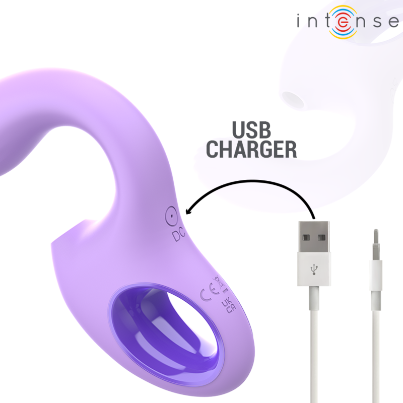 INTENSE - BAXTER VIBRATEUR & STIMULATEUR VIOLET – Image 6