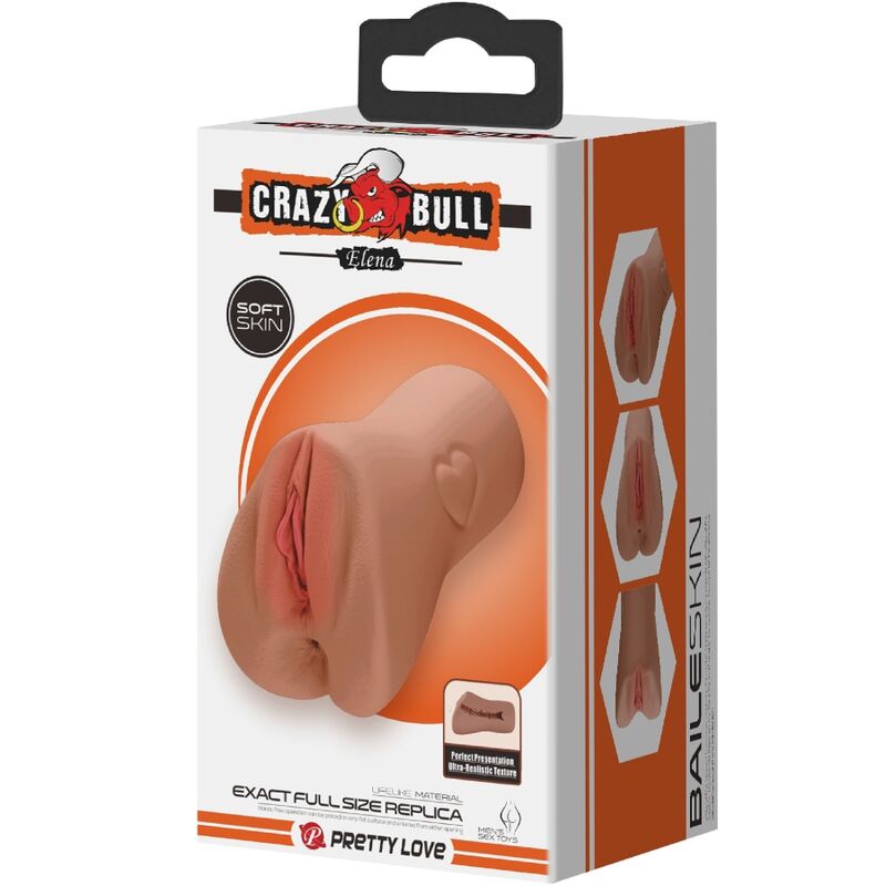 CRAZY BULL - CONCEPTION DE VAGIN ET D'ANUS ÉCARLATE AVEC UNE CHAIR EN FORME DE CŒUR – Image 5