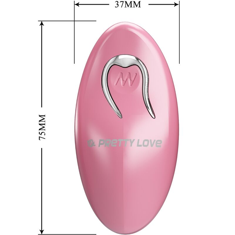 PRETTY LOVE - PINCES À TÉTONS CAILEY 10 VIBRATIONS TÉLÉCOMMANDE ROSE – Image 4