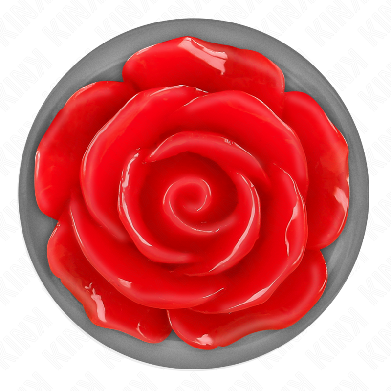 KINK - PLUG ANAL ROSE ROUGE TAILLE S – Image 5
