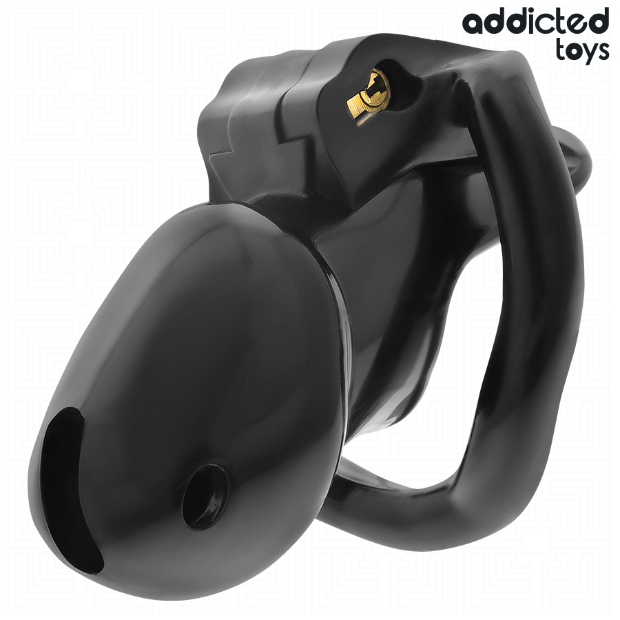 ADDICTED TOYS LOCKED - CAGE À PÉNIS MINDNIGHT CELL TAILLE S 4.8 CM – Image 2