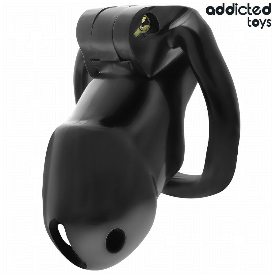 ADDICTED TOYS LOCKED - CAGE À PÉNIS MINDNIGHT CELL 4.2 CM TAILLE M – Image 2