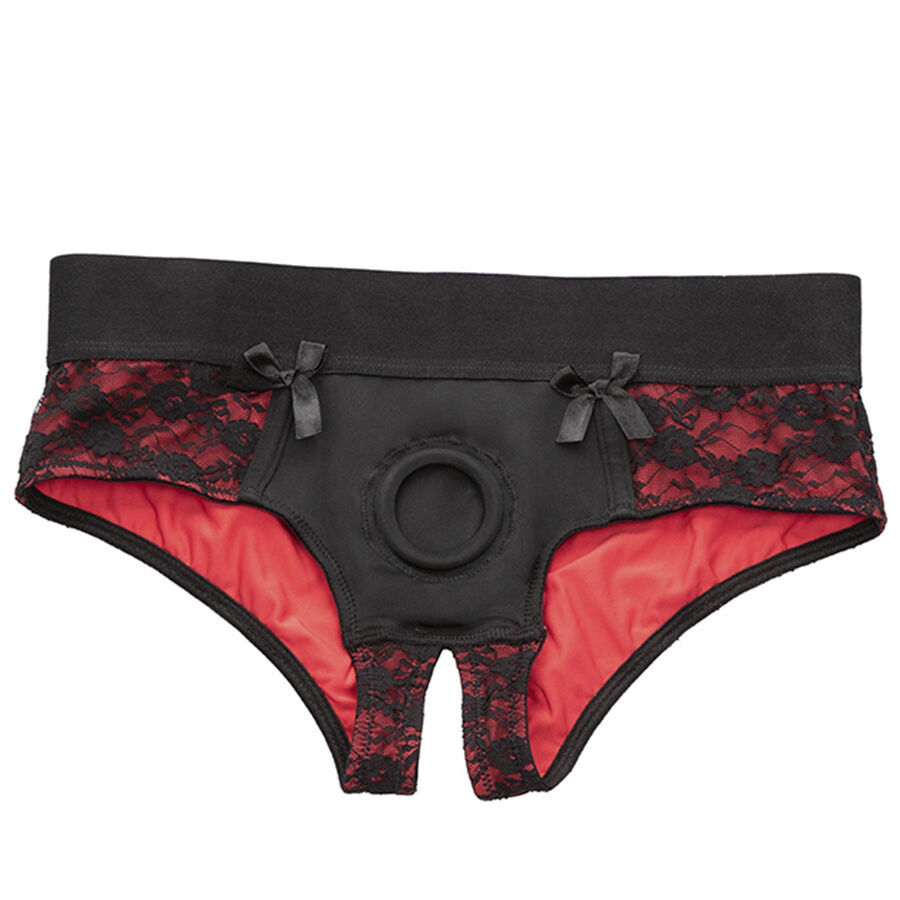 CALEXOTICS - SCANDAL ENSEMBLE DE CULOTTES SANS ENTREJAMBE AVEC GODE TAILLE L/XL – Image 2