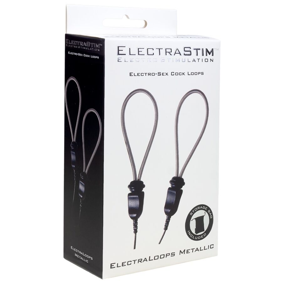 ELECTRASTIM - ELECTRALOOPS E-STIM ANNEAUX PÉNIS MÉTALLIQUES RÉGLABLES – Image 2