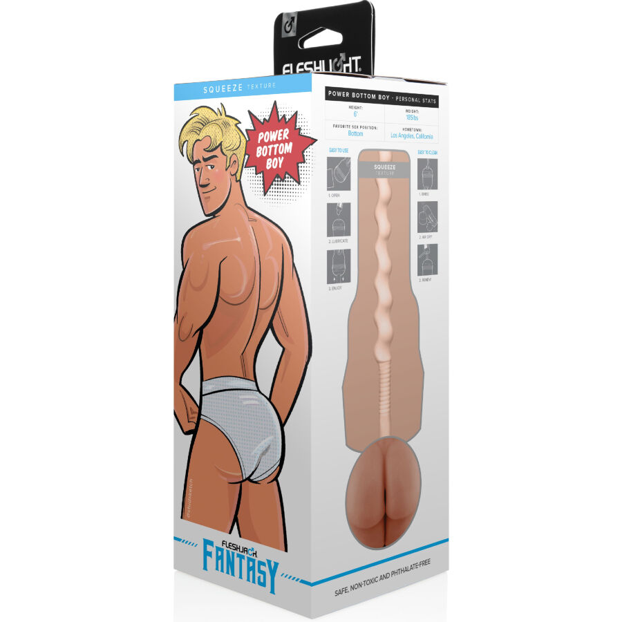 FLESHLIGHT FANTASY - POWER BOTTOM BOY MASTURBATEUR ANALOGIQUE – Image 9