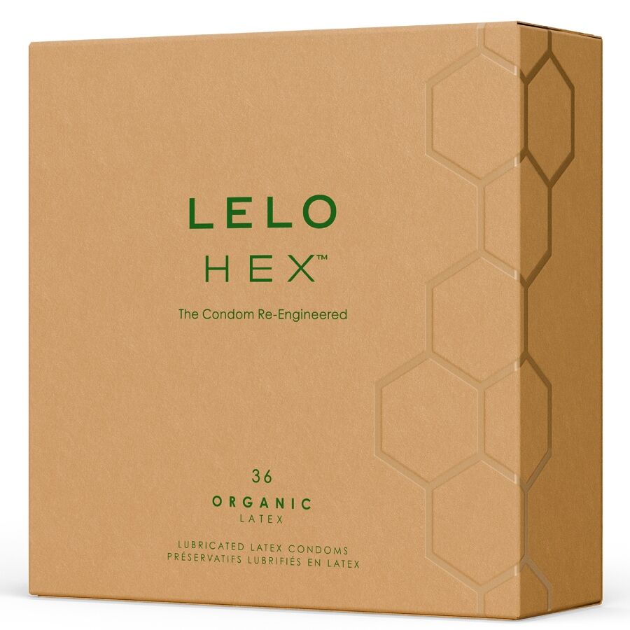LELO - HEX BOÎTE DE PRÉSERVATIFS BIOLOGIQUES 36 UNITÉS – Image 9