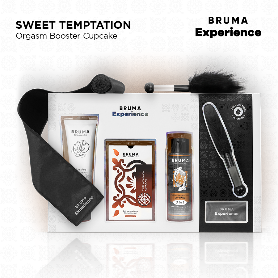 BRUMA XPERIENCE - KIT TENTATION DE TARTE AMÉRICAINE DOUCE AVEC AMPLIFICATEUR D'ORGASME – Image 2