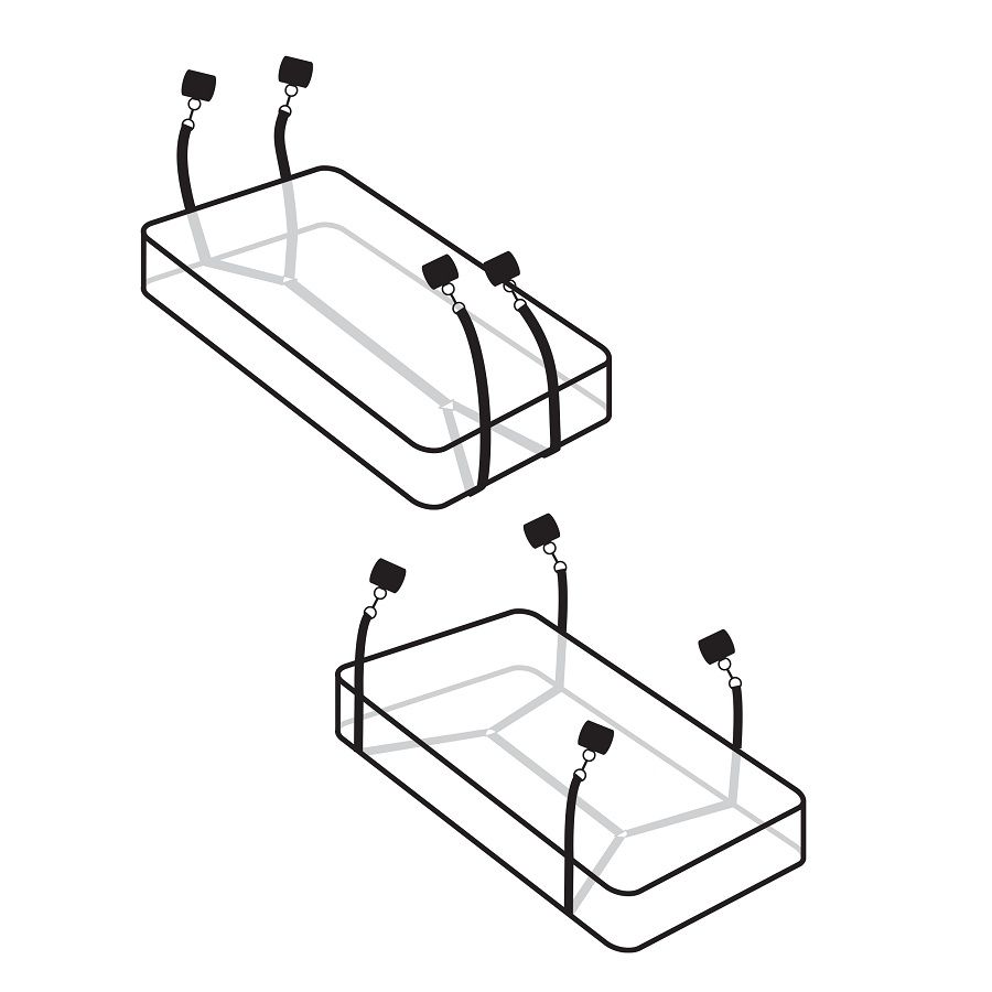 FETISH FANTASY LIMITED EDITION - RETENUES DE MATELAS WRAPAROUND – Image 2