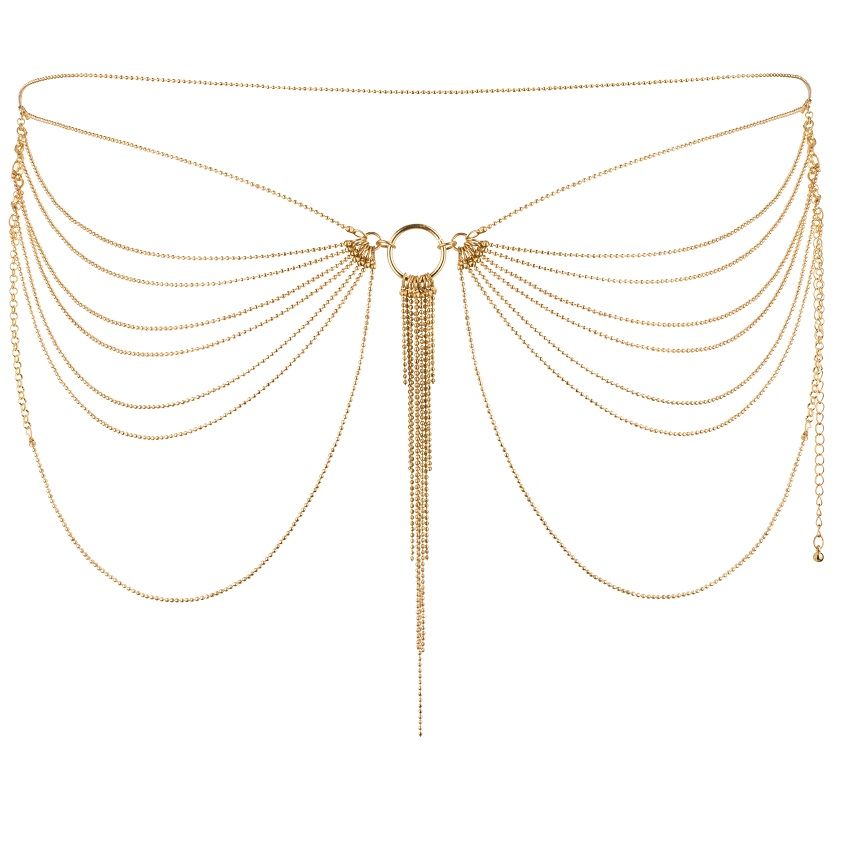 BIJOUX - MAGNIFIQUE BIJOU CHAÎNE MÉTAL POUR TAILLE DORÉE – Image 2