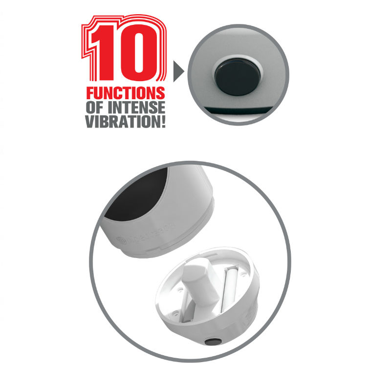 EXTREME TOYZ - VIBRATEUR MASTURBATEUR VAGIN PIPEDREAM MEGA GRIP – Image 6
