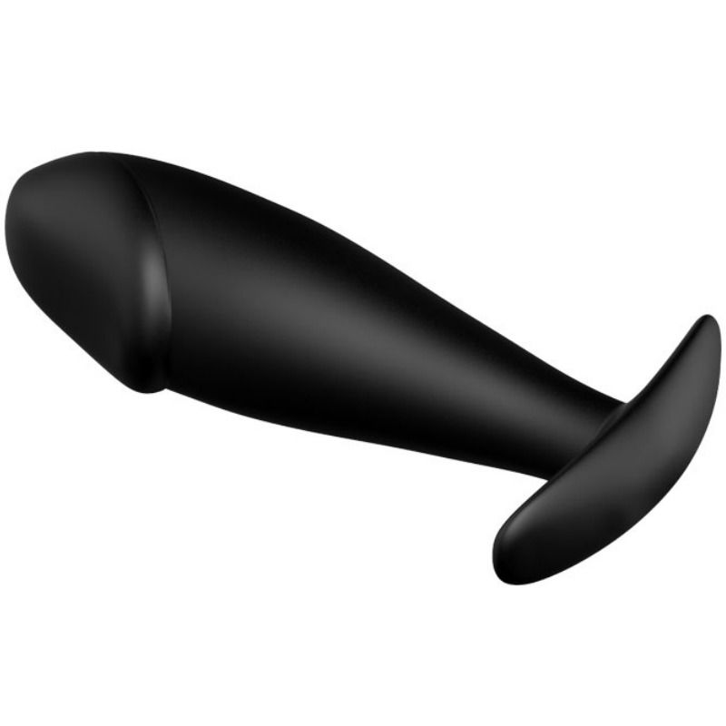 PRETTY LOVE - PLUG ANAL FORME DE PÉNIS EN SILICONE NOIR – Image 3