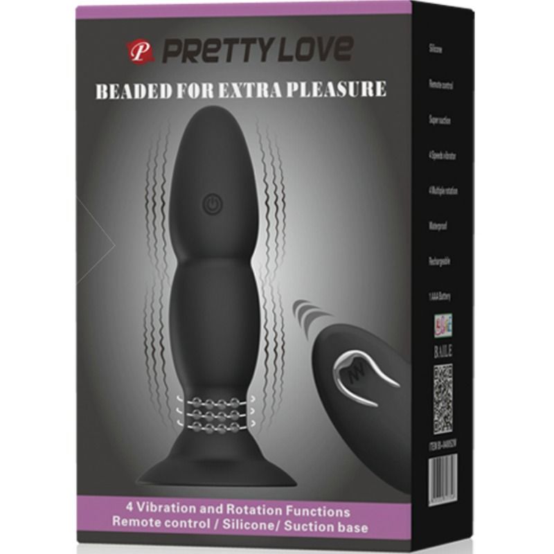 PRETTY LOVE - VIBRATEUR PLUG ET ROTATION PAR TÉLÉCOMMANDE – Image 8