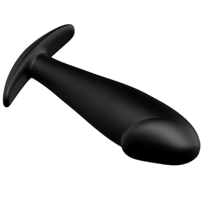 PRETTY LOVE - PLUG ANAL EN SILICONE FORME PÉNIS ET 12 MODES DE VIBRATION NOIR – Image 8