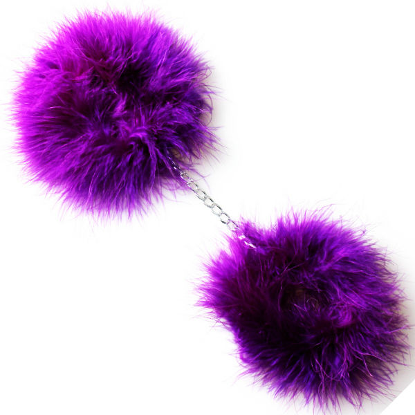 SECRETPLAY - MENOTTES MARABOU VIOLET – Image 4