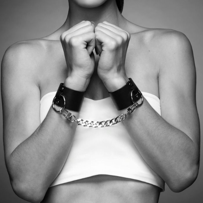 BIJOUX INDISCRETS MAZE - MANCHETTES LARGES NOIR – Image 2