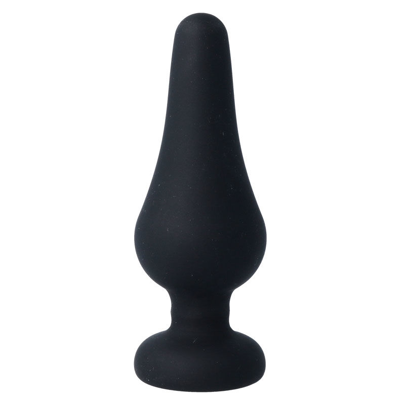 INTENSE - PLUG ANAL PIPO L SILICONE NOIR 13 CM – Image 3