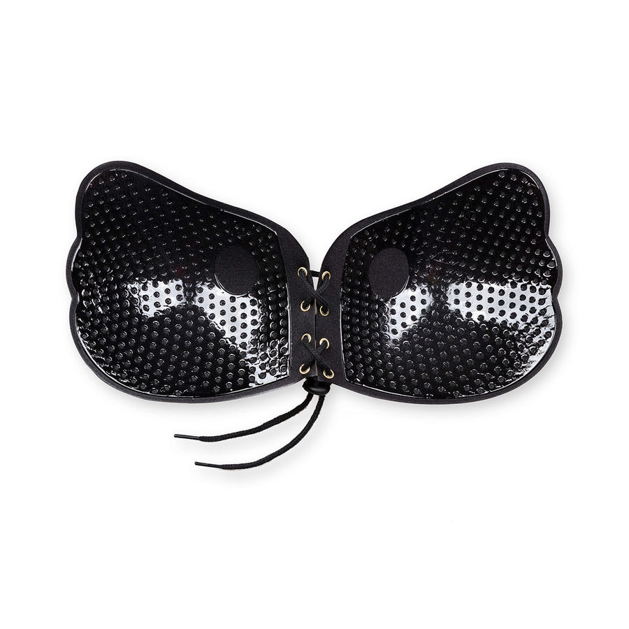 BYE-BRA - LACE-IT RENFORCEMENT PUSH-UP NOIR BONNET A – Image 2