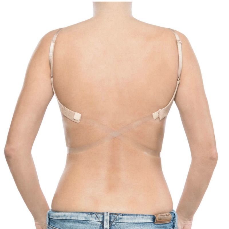 BYE-BRA - RÉDUCTEUR DE BRETELLES DOS TRANSPARENT – Image 2