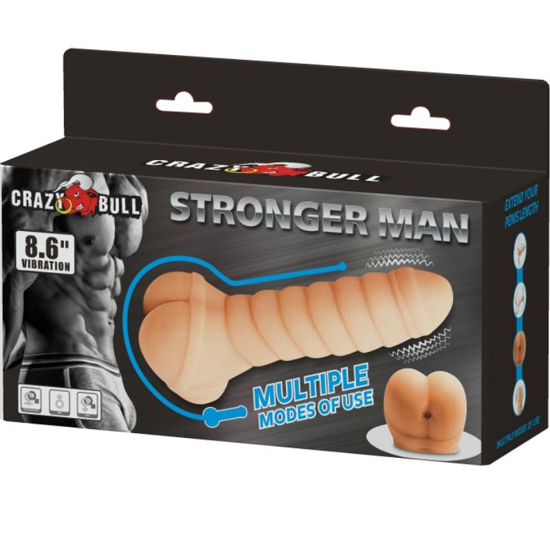 CRAZY BULL - PÉNIS MULTIFONCTIONNEL 21.8 CM – Image 5