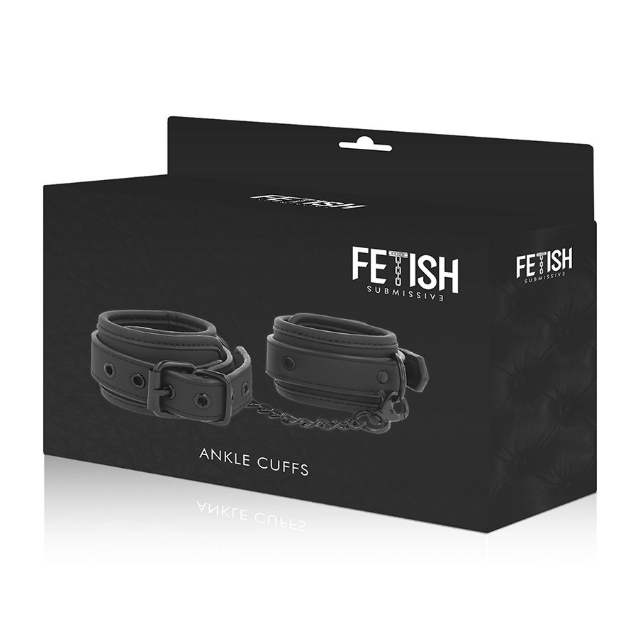 FETISH SUBMISSIVE - CHEVILLES EN CUIR VÉGÉTALIEN AVEC DOUBLURE EN NOPRÈNE – Image 9