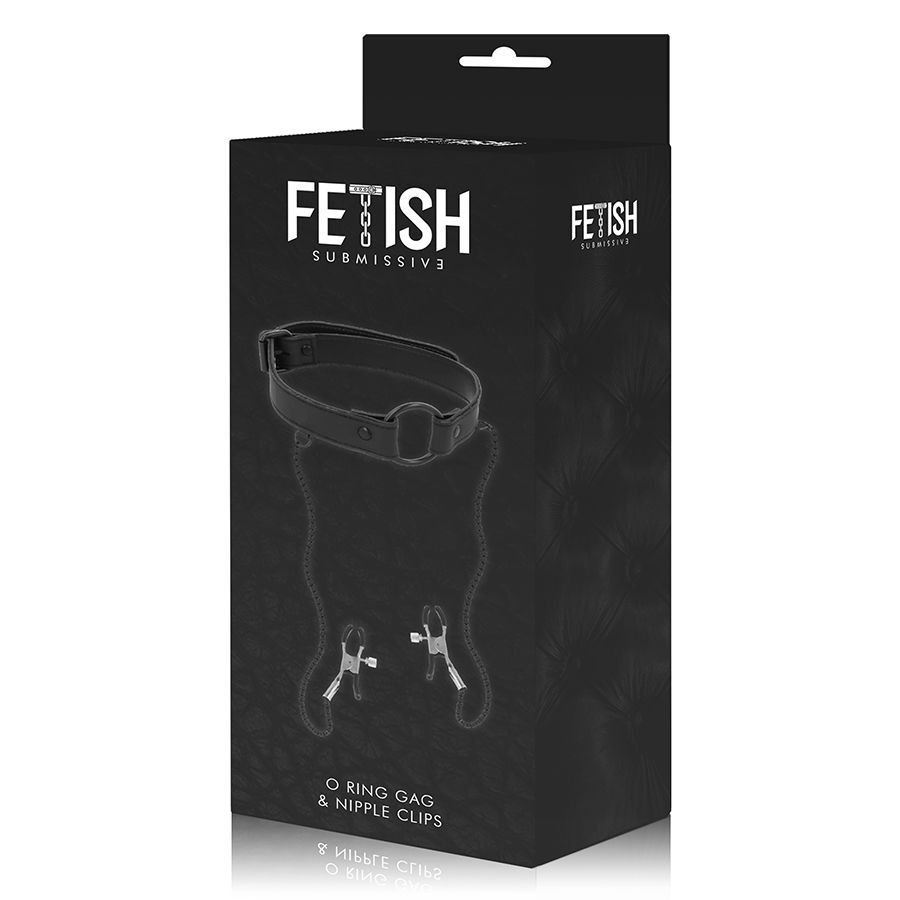 FETISH SUBMISSIVE - ANNEAU BILLON AVEC PINCES TÉLÉMON – Image 8