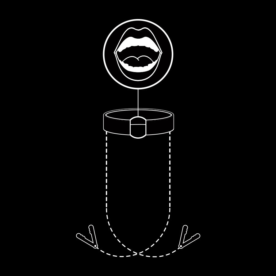 FETISH SUBMISSIVE - ANNEAU BILLON AVEC PINCES TÉLÉMON – Image 7