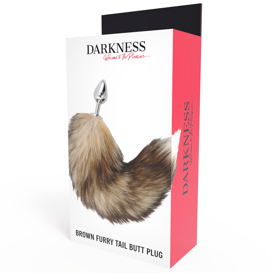 DARKNESS - TAIL BUTT PLUG SILVER – Image 2