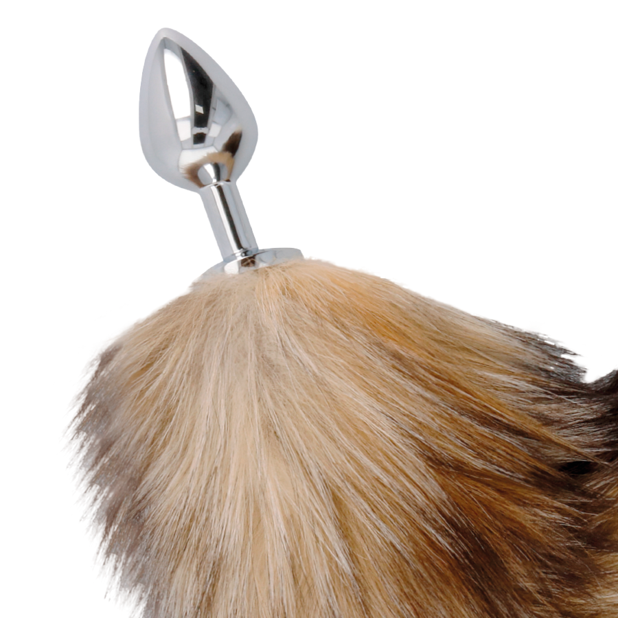 DARKNESS - TAIL BUTT PLUG SILVER – Image 3