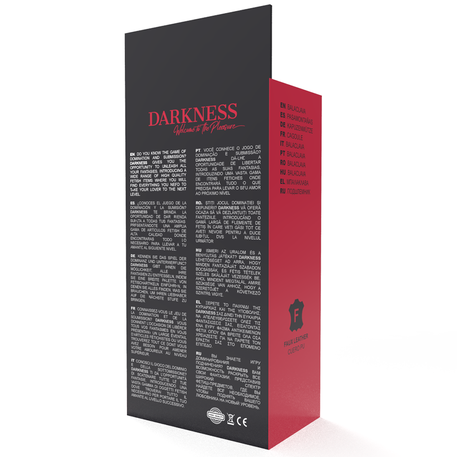 DARKNESS - MASQUE DE SUBJUGATION NOIR – Image 5