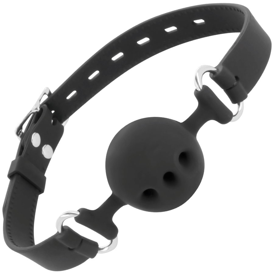 DARKNESS - BTON EN SILICONE RESPIRANT NOIR – Image 2