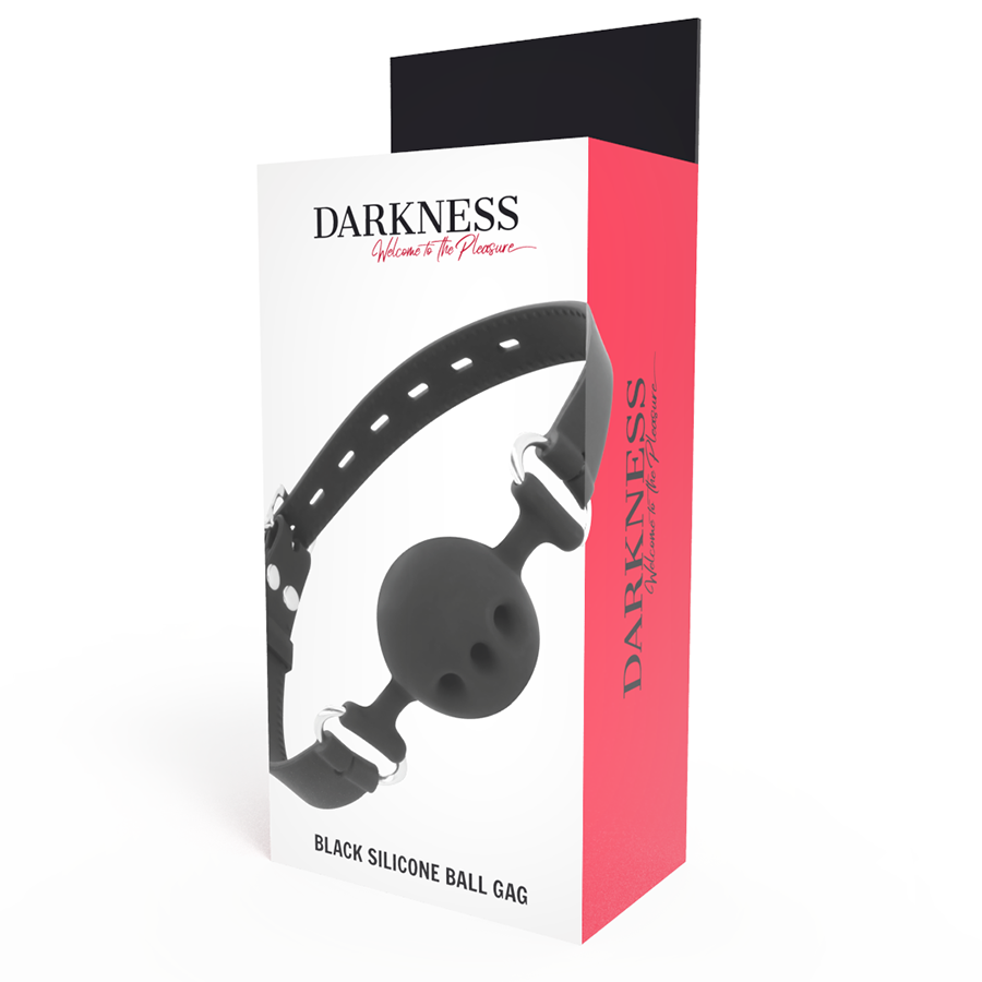 DARKNESS - BTON EN SILICONE RESPIRANT NOIR – Image 4