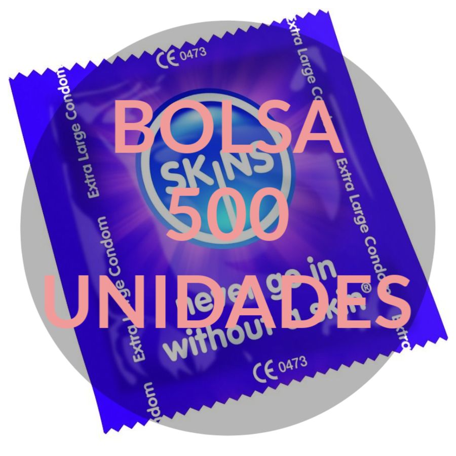 SKINS - CONDOM EXTRA LARGE BAG 500 – Image 2